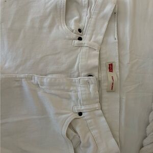 Levi's Classic White Jeans